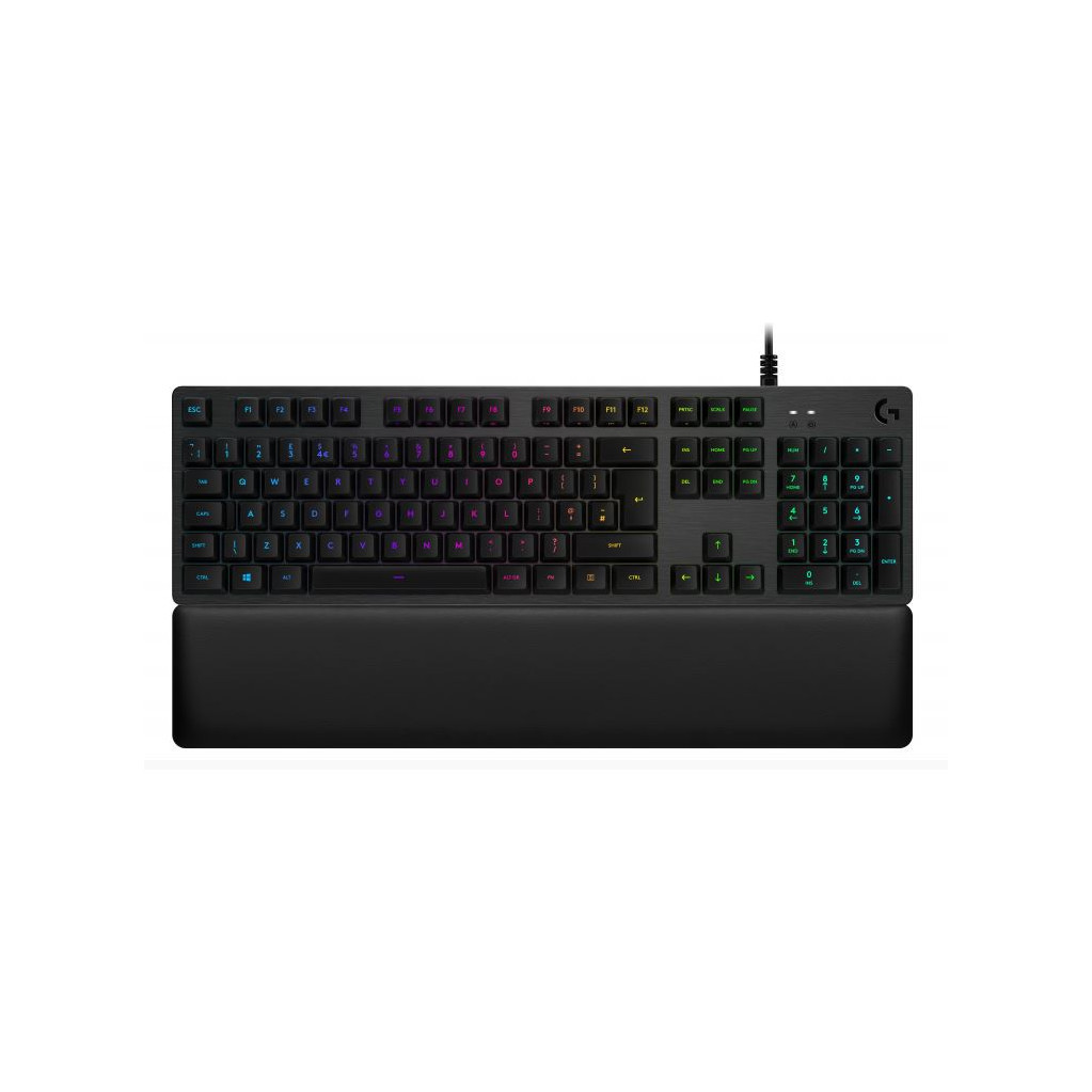 Logitech G513 Carbon Lightsync RGB Mechanisch Gaming Toetsenbord met polssteun Qwerty