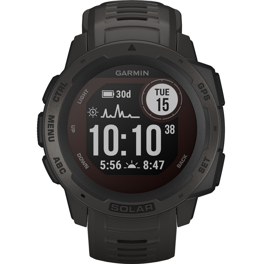 Garmin Instinct Solar Zwart