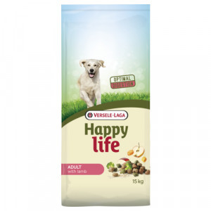 Happy Life Adult met lam hondenvoer 2 x 15 kg