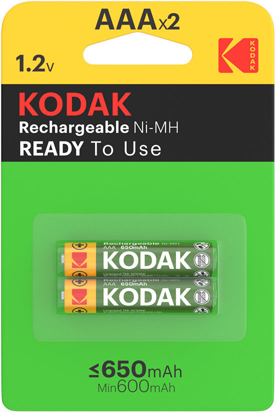 Kodak AAA 650mAh 2x