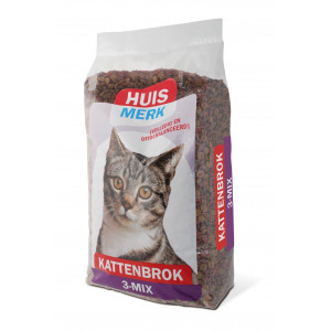 Huismerk Kattenbrok 3-Mix 10 kg