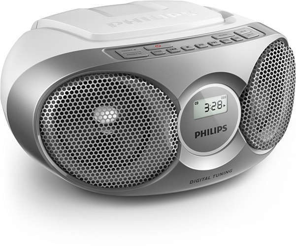 Philips AZ215S/12 FM radio Zilver