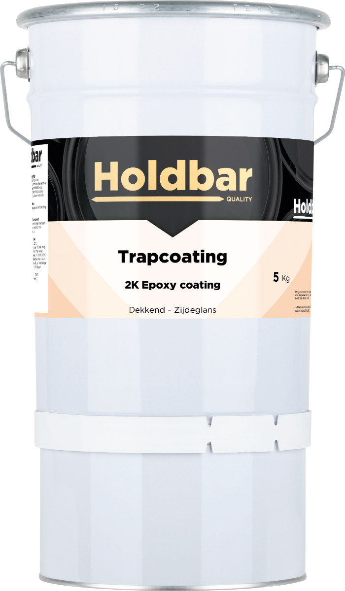 Holdbar Trapcoating Gebroken Wit (RAL 9010) 5 kg