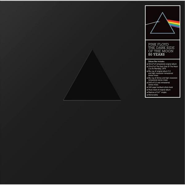 Pink Floyd Pink Floyd - The Dark Side Of The Moon (50th Anniversary) (limited Box Set, 2 Lp + 2 7  + 2 Cd + 2 Blu-ray + Dvd)