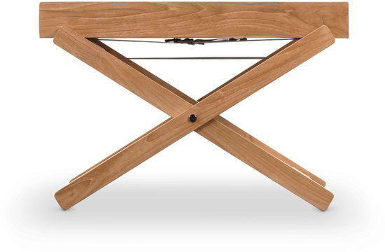 Side table / tea tray Frame teak wood - Chill Dept