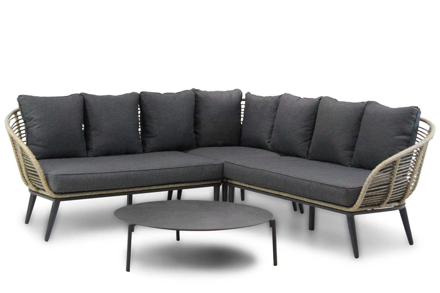 Coco Leonardo/Pacific 100 cm hoek loungeset 4-delig