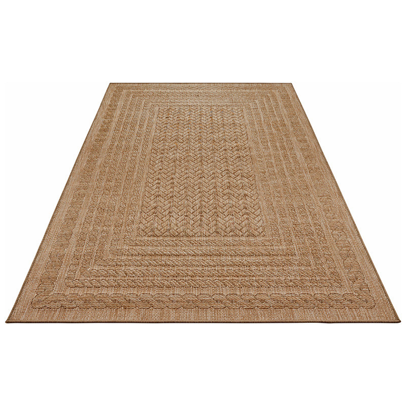 Jute Vloerkleed Woods Mokka Bruin - NORTHRUGS - 120x170 cm - Rechthoek - Dekbed-Discounter.nl