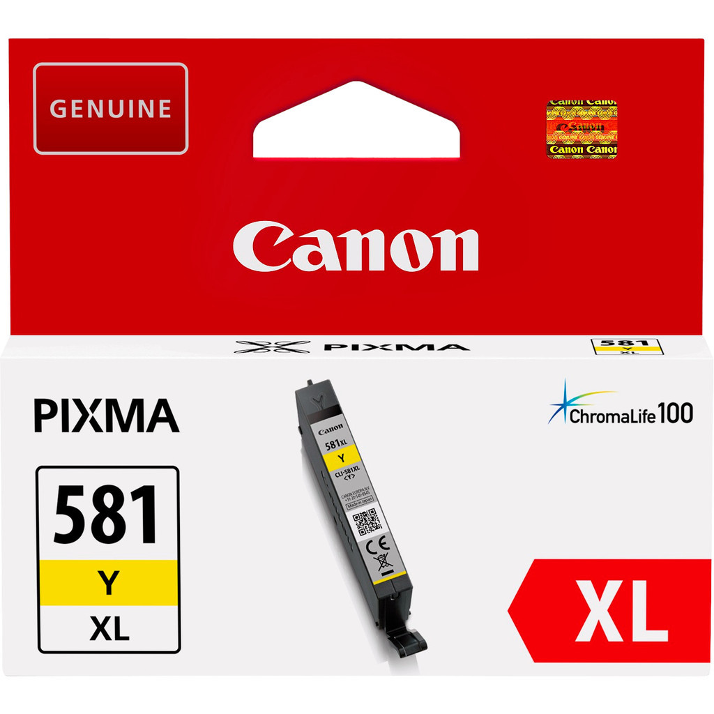 Canon CLI-581XL Cartridge Geel