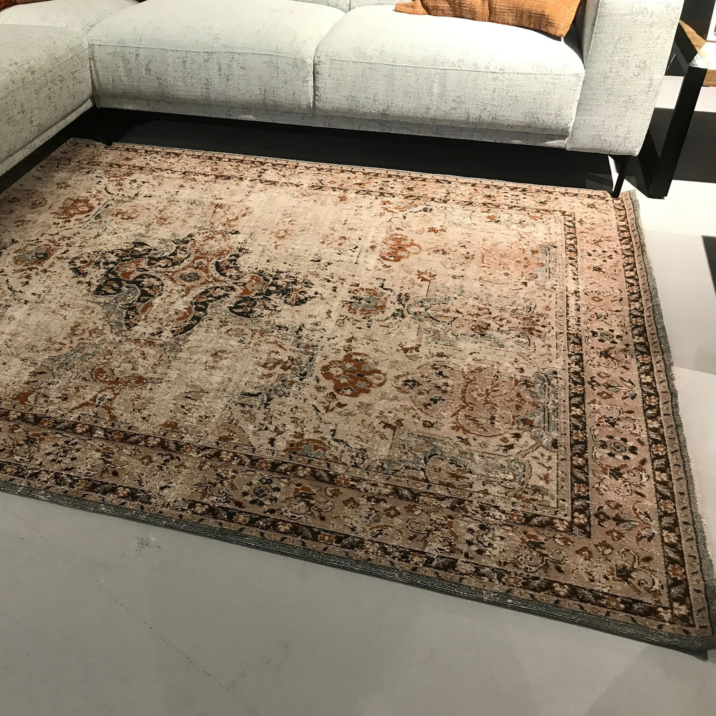 Brix Vloerkleed 'Raffles' 170 x 240cm, kleur Beige