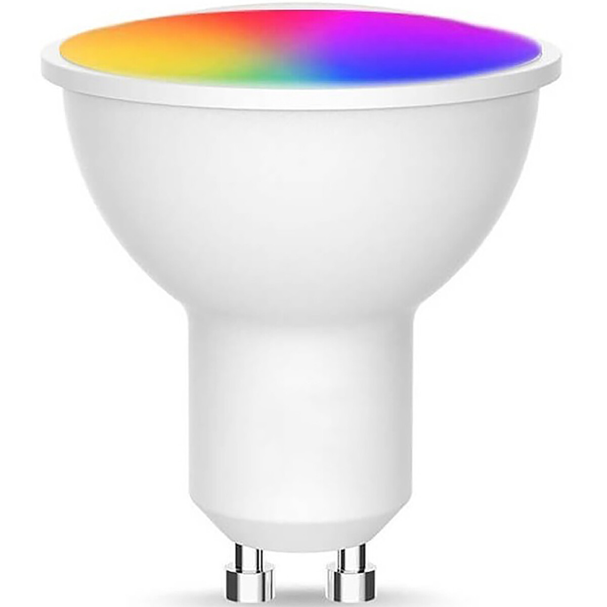 LED Spot - Facto - Smart LED - Wifi LED - Slimme LED - 5W - GU10 Fitting - RGB+CCT - Aanpasbare Kleur - Dimbaar