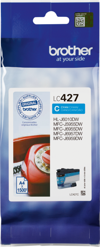 Brother LC-427 Cartridge Cyaan