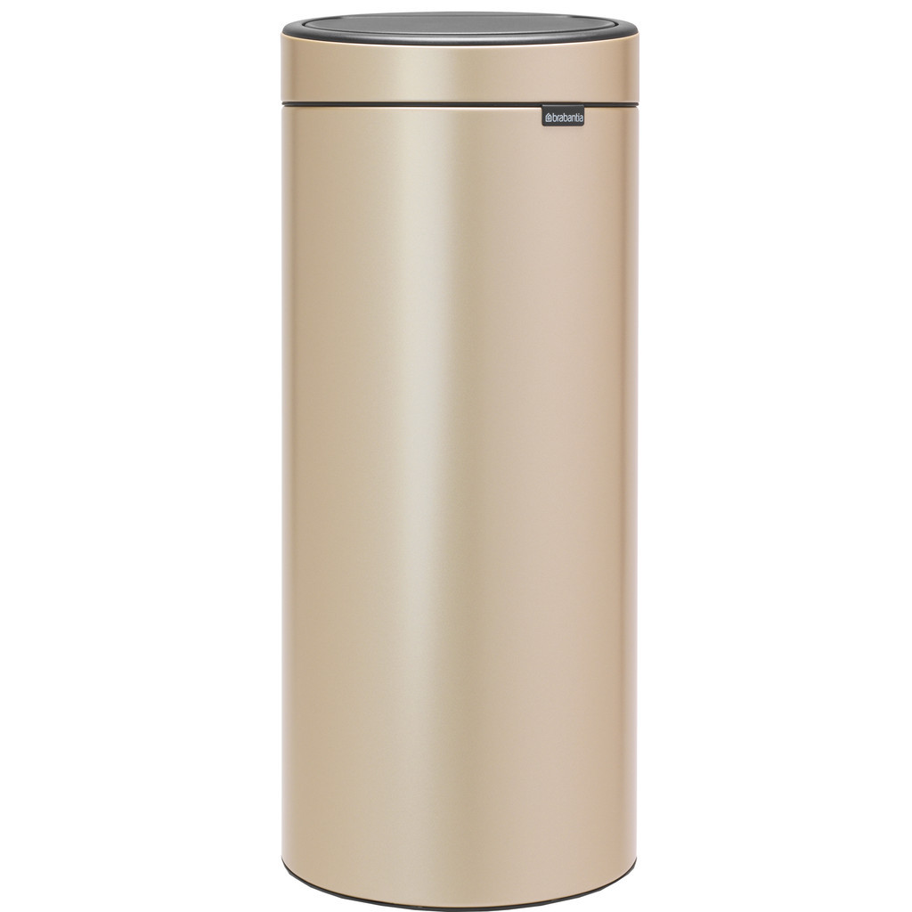 Brabantia Touch Bin 30 Liter Metallic Gold