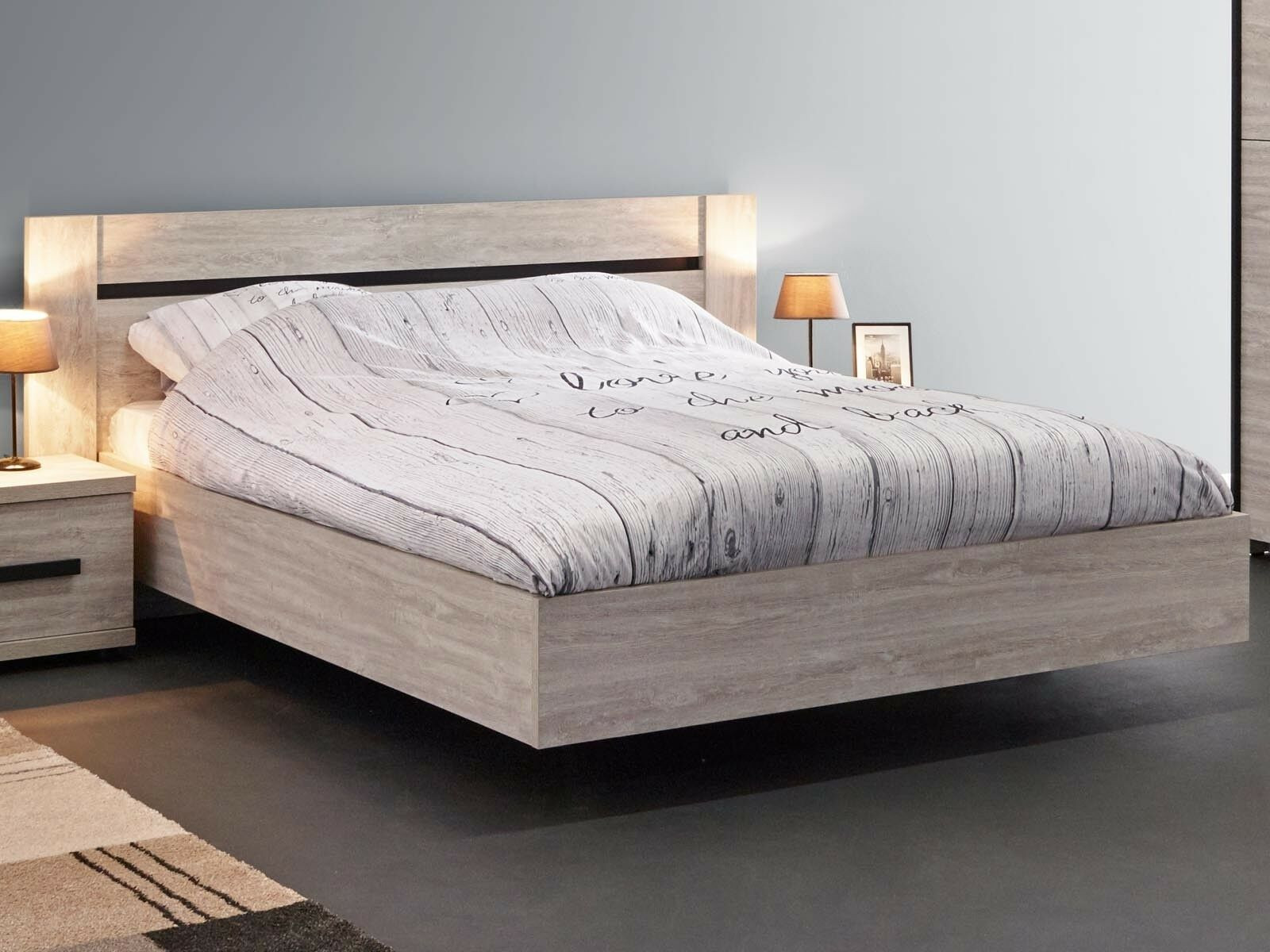 Bed MARJORIE 160x200 cm valonia