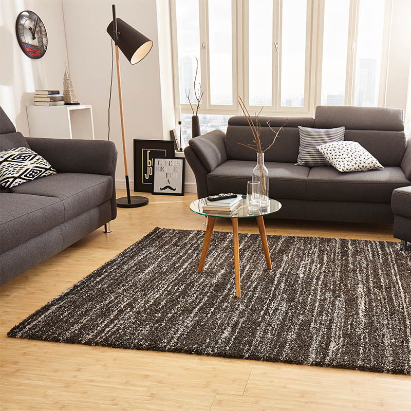 Vloerkleed Essence Grijs - Mint Rugs Nomadic - 160x230 cm - Rechthoek - Dekbed-Discounter.nl