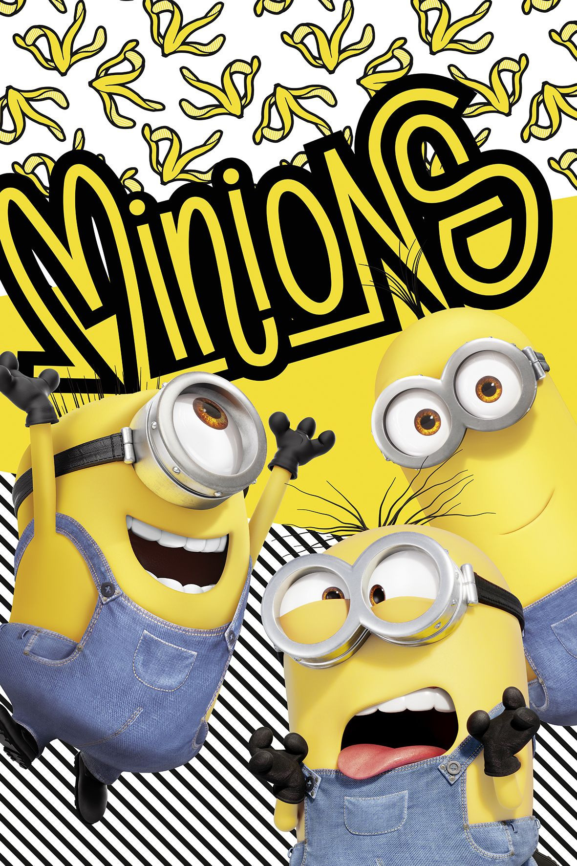 Minions fleece deken Banana - 100 x 150 cm