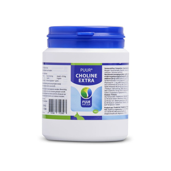 Puur Choline Extra supplement voor de hond 100 g