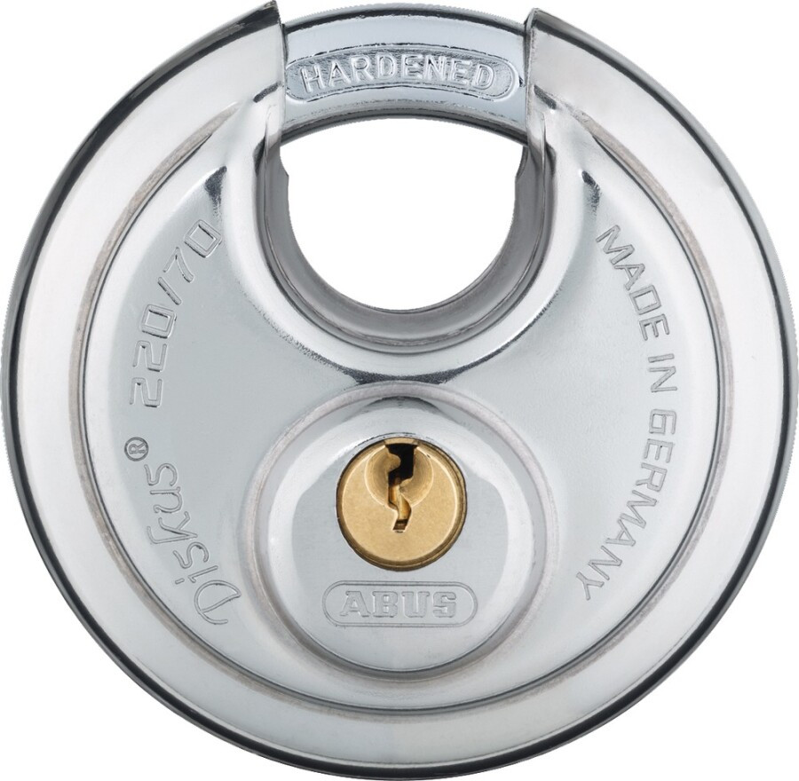 ABUS discus hangslot - 70 mm - 220/70 KA - RVS - gelijksluitend op nr.RR00141