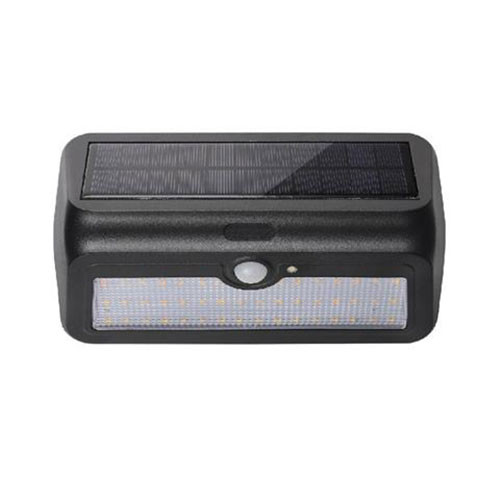 LED Tuinverlichting - Buitenlamp - Sira 2 - Zonne-energie - Bewegingssensor - 2W - Zwart