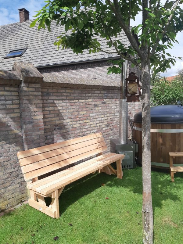 Duurzame tuinbank | Douglas hout klein 150 cm Bouwpakket