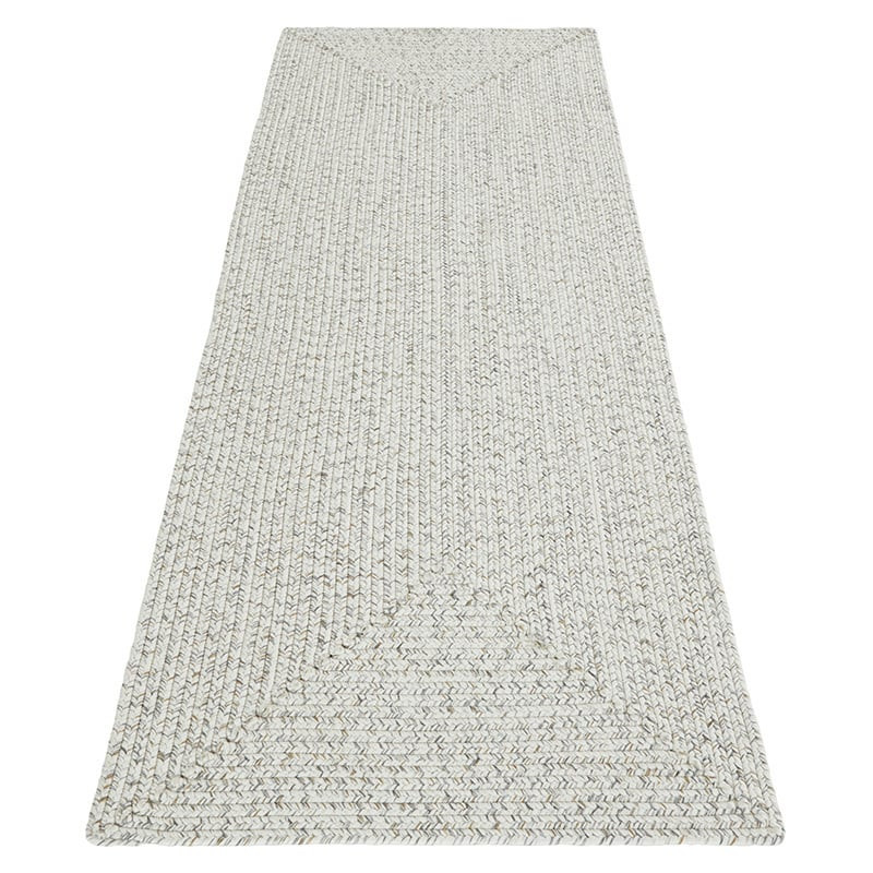 Jute Vloerkleed Braids Grijs - NORTHRUGS - 200x290 cm - Rechthoek - Dekbed-Discounter.nl