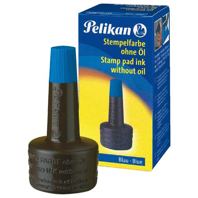 Pelikan stempelinkt blauw