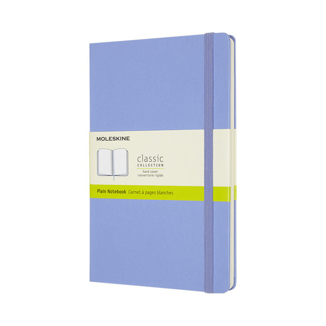 Notitieboek moleskine large 130x210 blc hc hydr bl