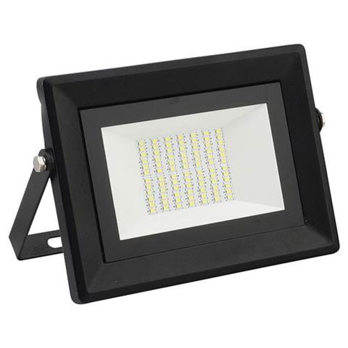 LED Bouwlamp 50 Watt - LED Schijnwerper - Pardus - Helder/Koud Wit 6400K - Waterdicht IP65