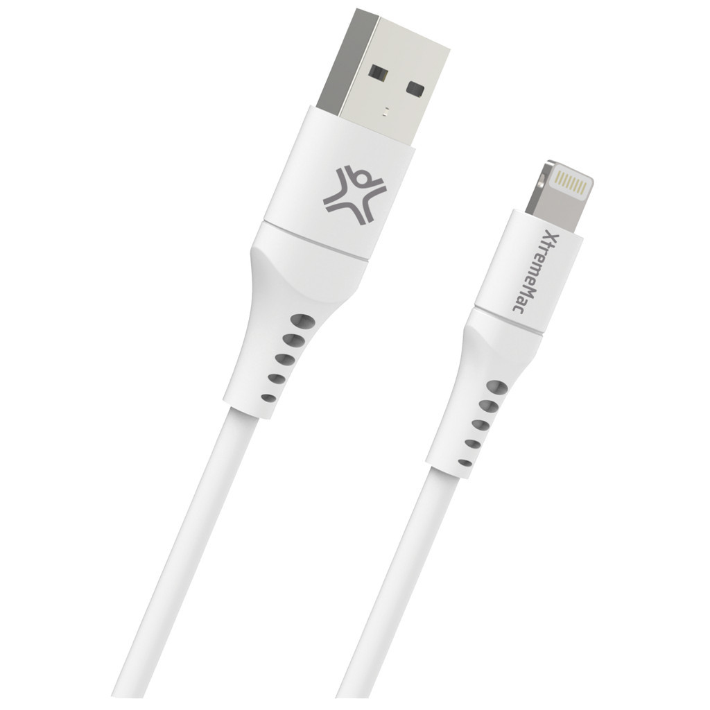 XtremeMac Usb A naar Lightning Kabel 2m Kunststof Wit