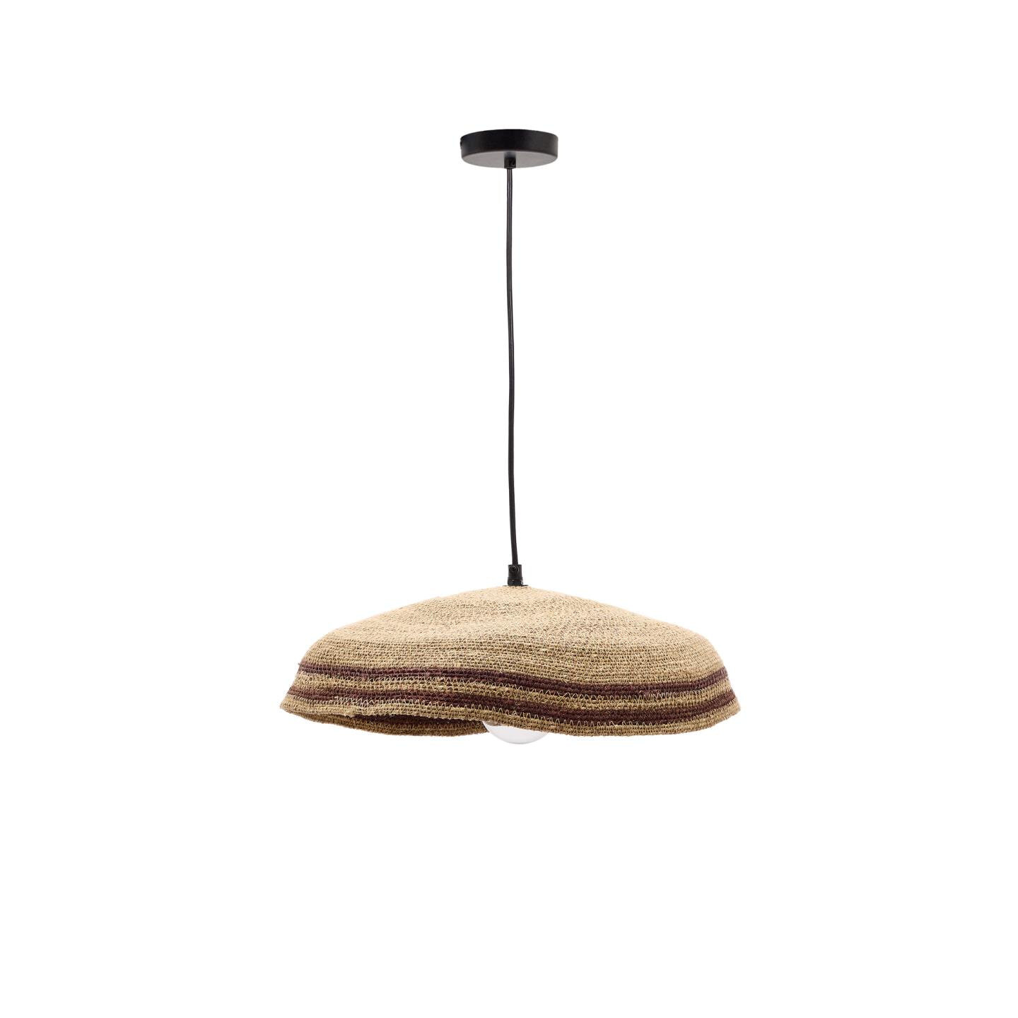 Kave Home Hanglamp Vinyola Natuurlijk vezel, 44cm