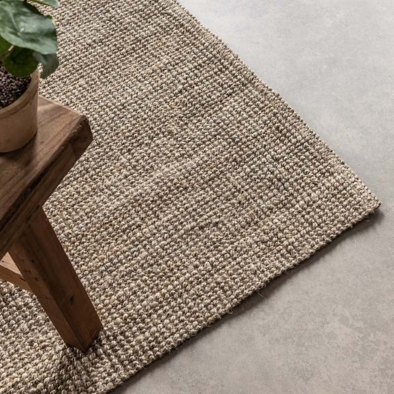 Handgeweven Jute Vloerkleed Taupe - Hanse Home - 190x280 cm - Rechthoek - Dekbed-Discounter.nl