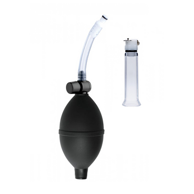 XR Brands Size Matters - Clitoral Pump System with Detachable Acrylic Cylinder