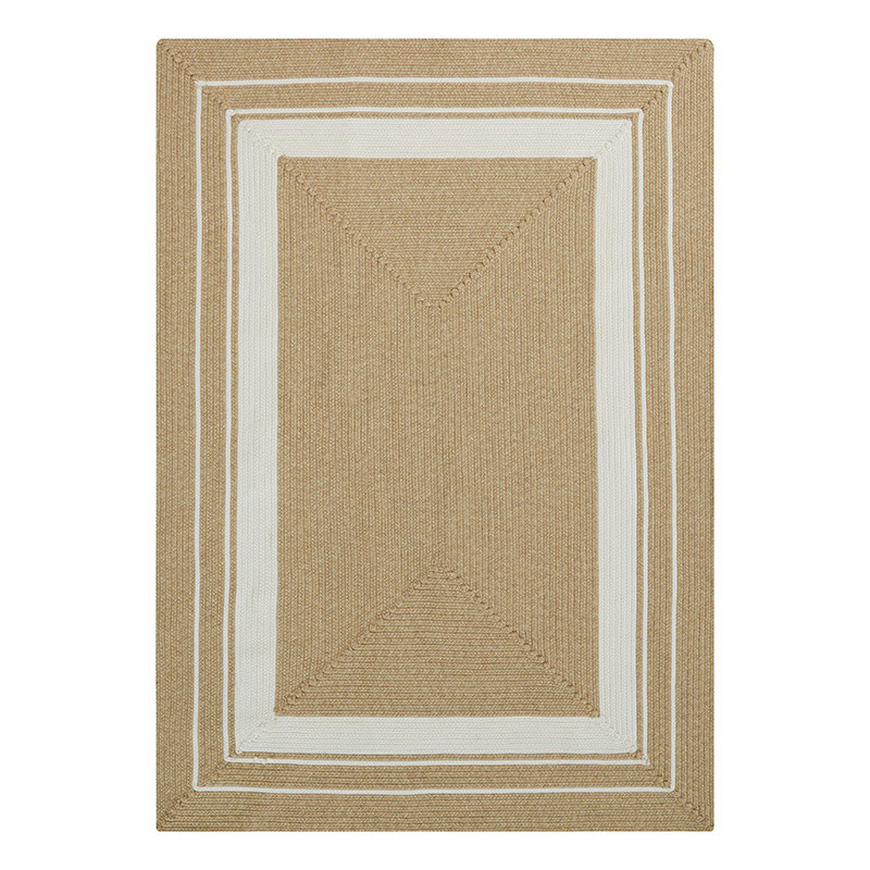 Jute Vloerkleed Braids Beige - NORTHRUGS - 160x230 cm - Rechthoek - Dekbed-Discounter.nl