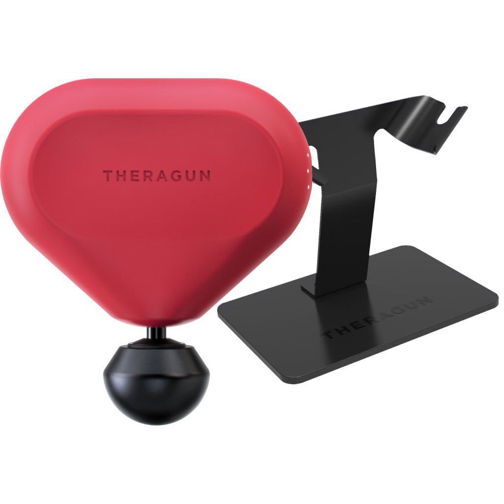 Theragun Mini RED + Theragun Mini Stand