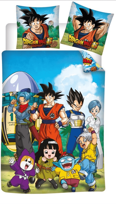 Dragon Ballz Z Dekbedovertrek 140 x 200 cm - polykatoen