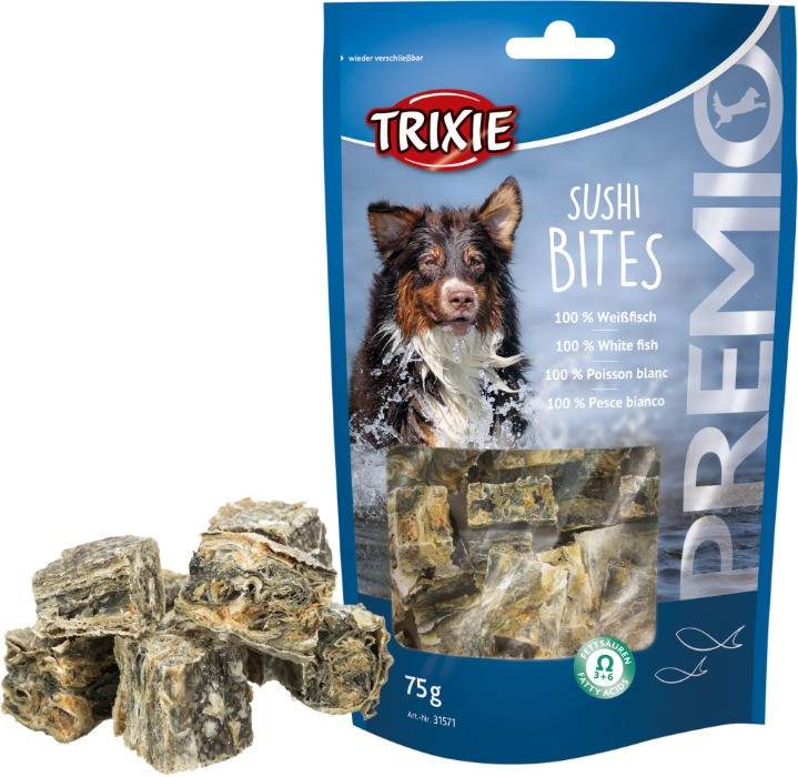 Trixie Sushi bites hondensnacks 75 gram