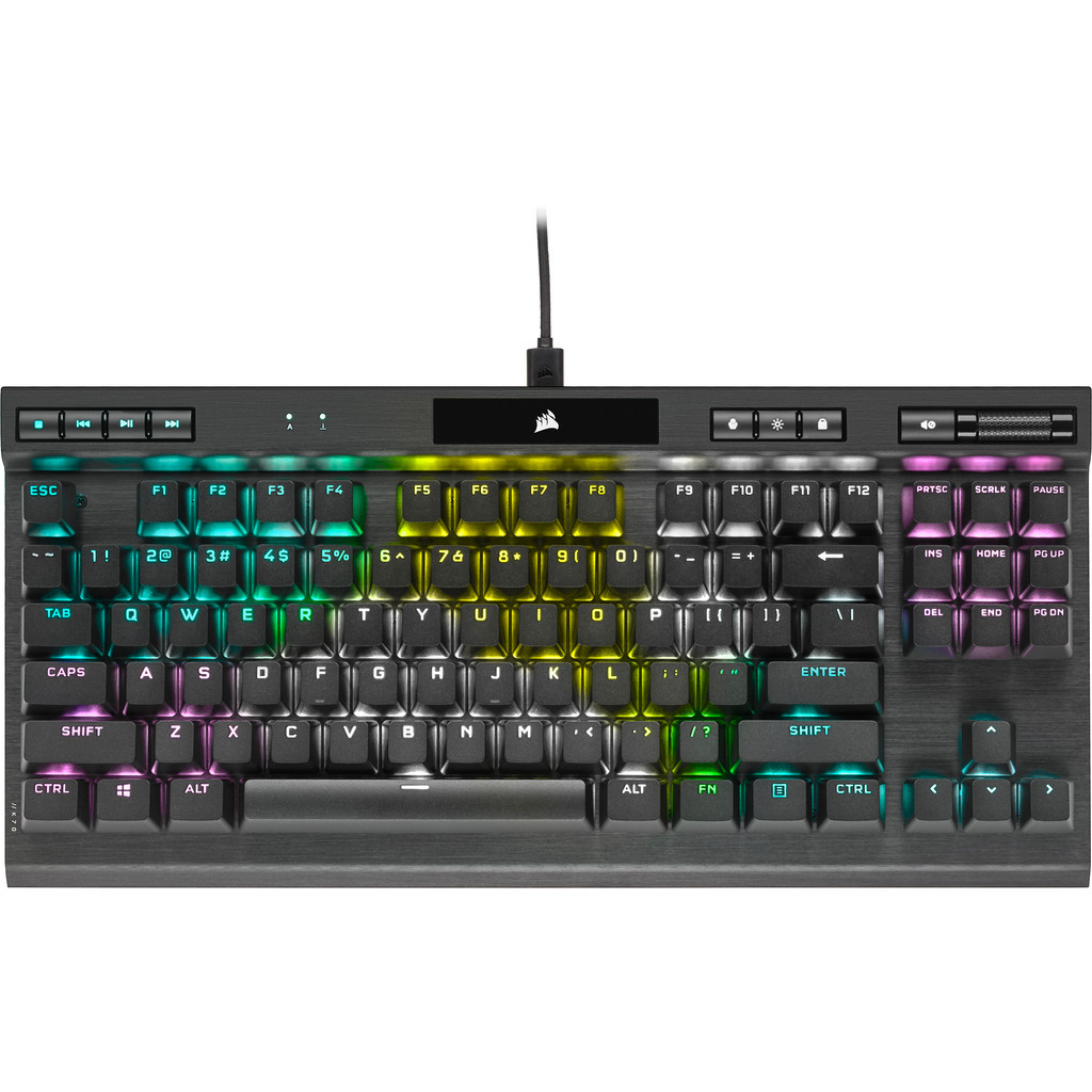 Corsair K70 RGB TKL Champion Series Optisch Gaming Toetsenbord Qwerty