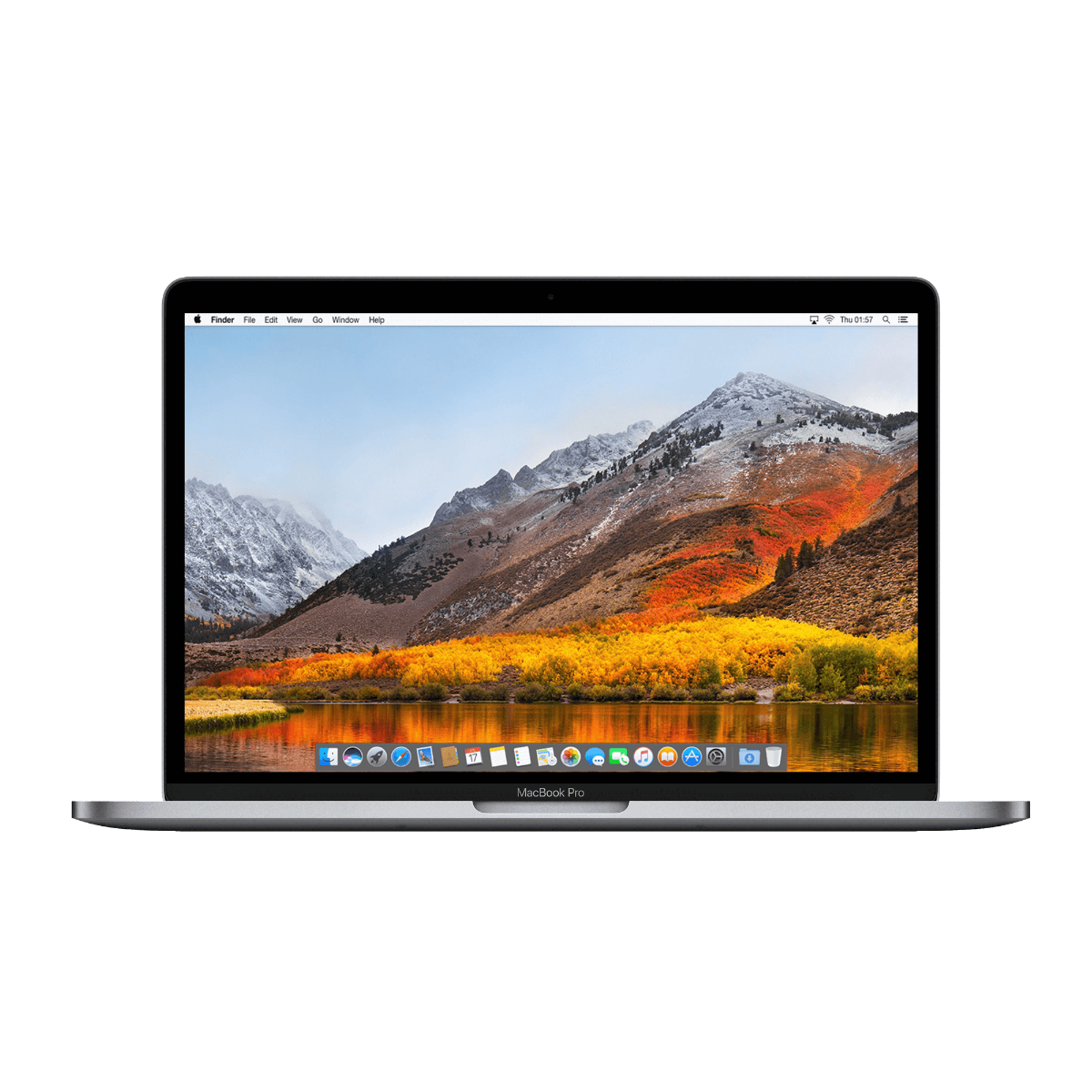 Refurbished MacBook Pro Touchbar 13 inch i5 3.1 Ghz 8 GB 256 GB Zilver Als nieuw