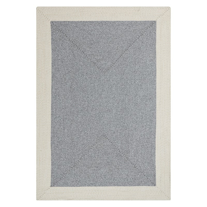 Jute Vloerkleed Braids Grijs - NORTHRUGS - 200x290 cm - Rechthoek - Dekbed-Discounter.nl