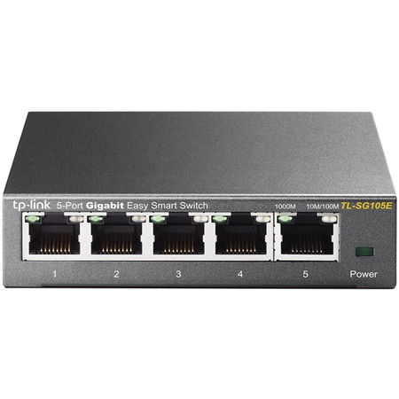 TP-LINK TL-SG105E Gigabit 5 poorts switch Smart Managed