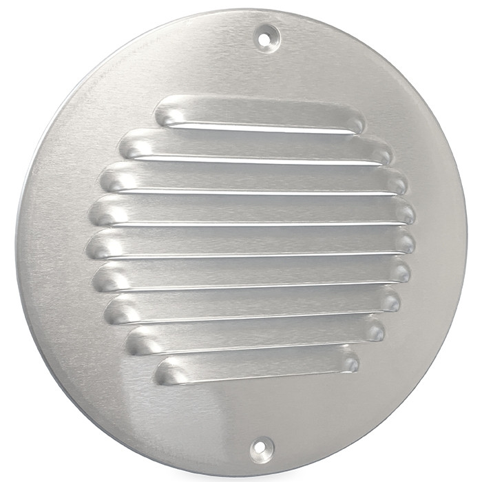 Aluminium Rond Schoepenrooster Alu Opbouw - 150mm (1-r150a)