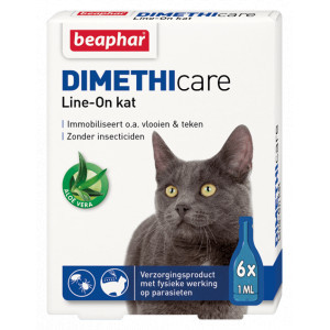 Beaphar Dimethicare Line-On kat 2 x 6 pipetten