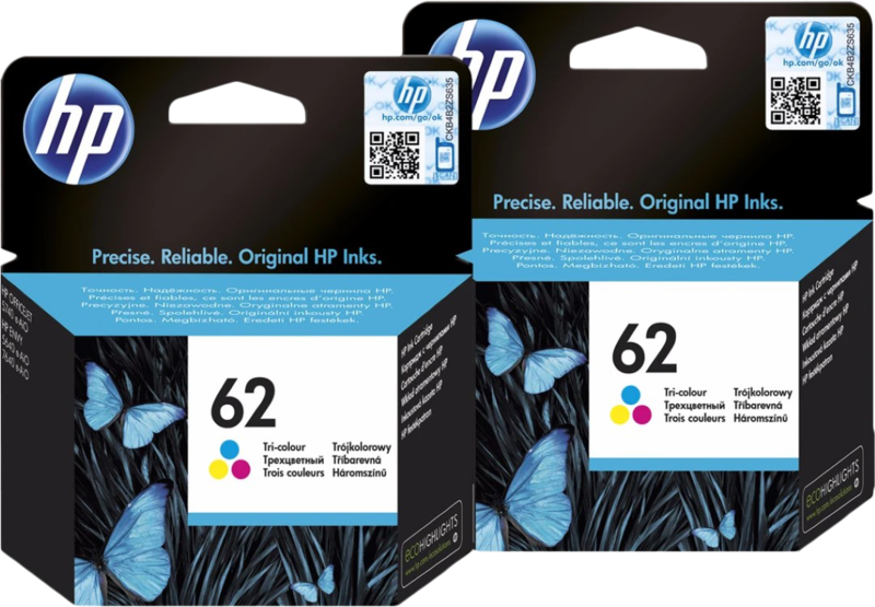 HP 62 Cartridges Kleur Duo Pack