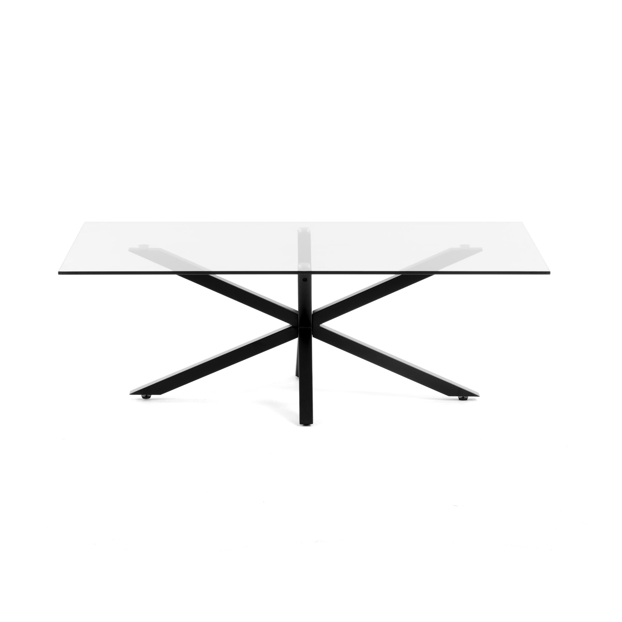 Kave Home Salontafel Argon, 70 x 130cm - Transparant