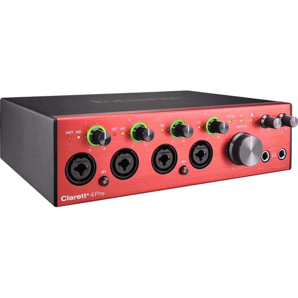 Focusrite Clarett+ 4Pre USB audio interface