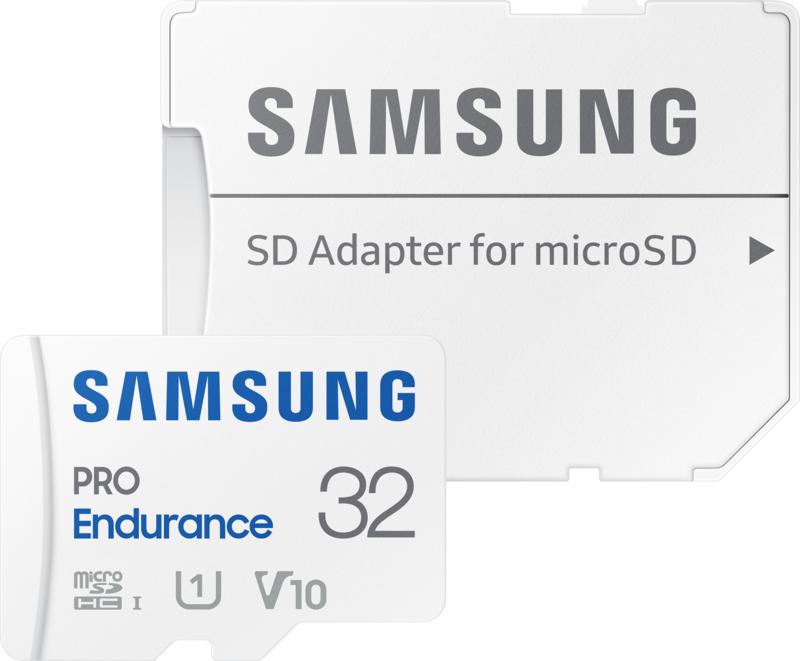 Samsung PRO Endurance 32GB microSDHC + SD Adapter