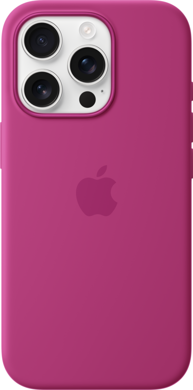 Apple iPhone 16 Pro Back Cover met MagSafe Fuchsia