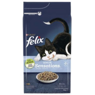 Felix Senior Sensations kip, granen, groentensmaak kattenvoer 2 x 4 kg