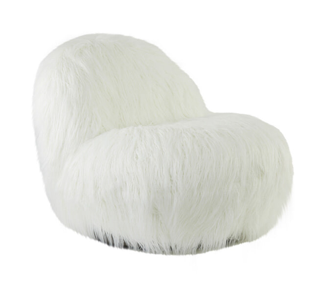 Light & Living Fauteuil Gumaca Furry