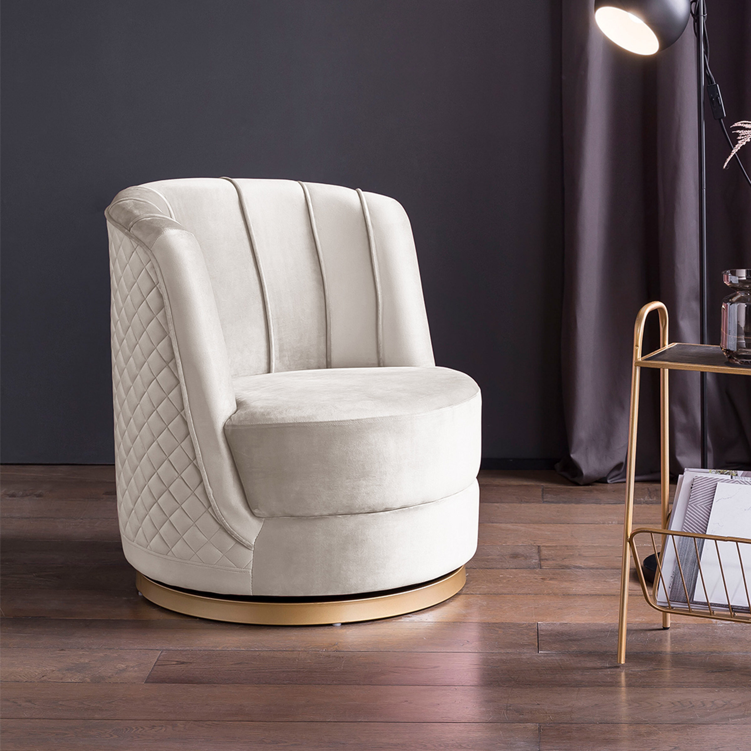 Artistiq Living Draaibare Fauteuil Meggie Velvet