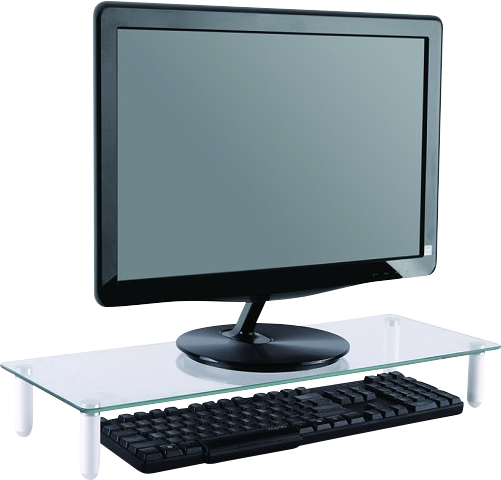 Neomounts by Newstar NSMONITOR10 Monitorstandaard Transparant